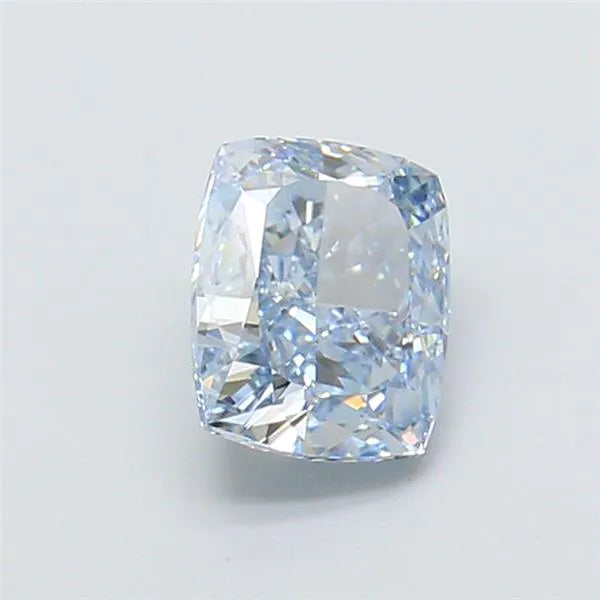 1.37ct Cushion modified Lab Grown Diamond (Colour Fancy Intense Blue, Clarity VVS1, IGI Certified)