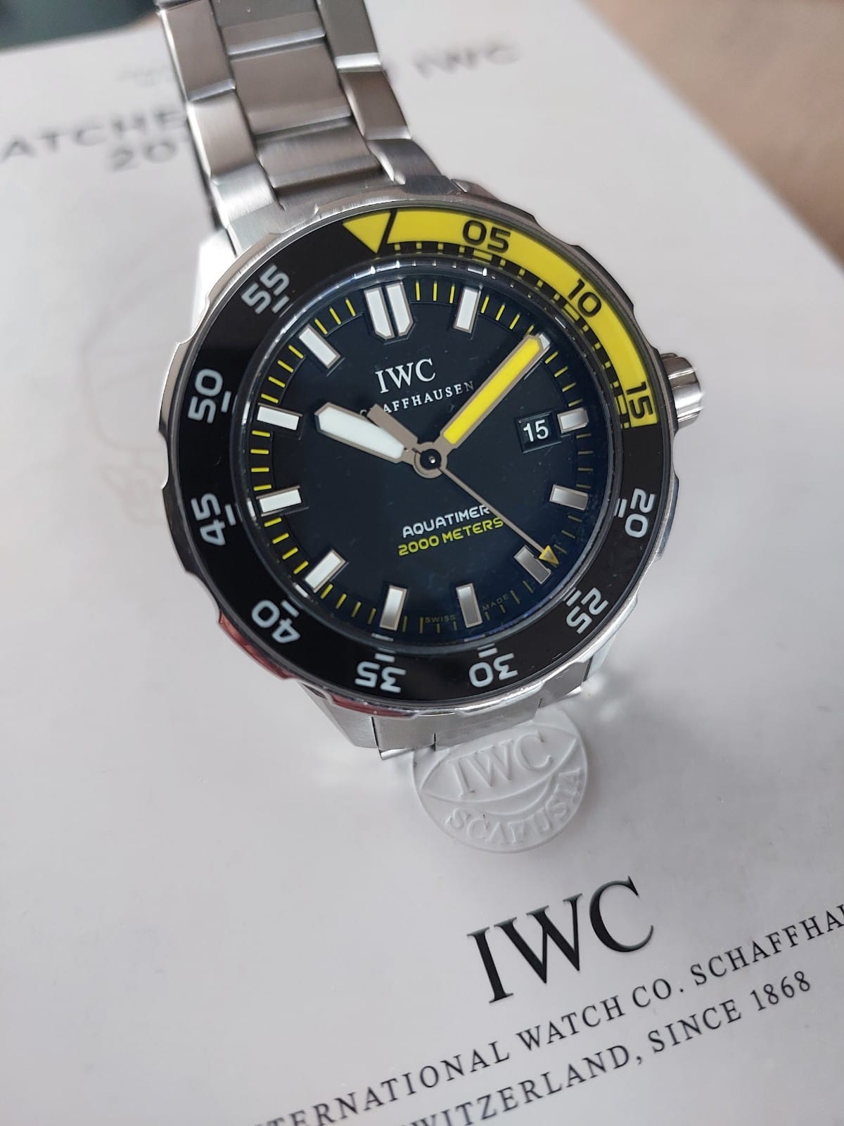 Pre-Owned IWC Aquatimer 2000 For Sale