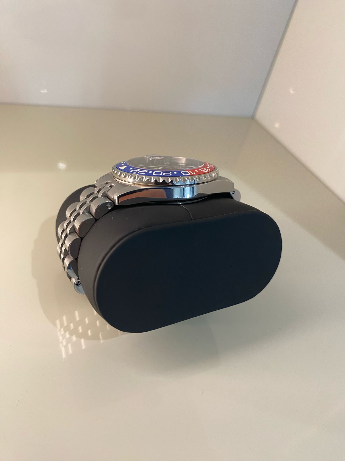 Pre-Owned Steinhart Ocean One 39GMT Blue-Red For Sale