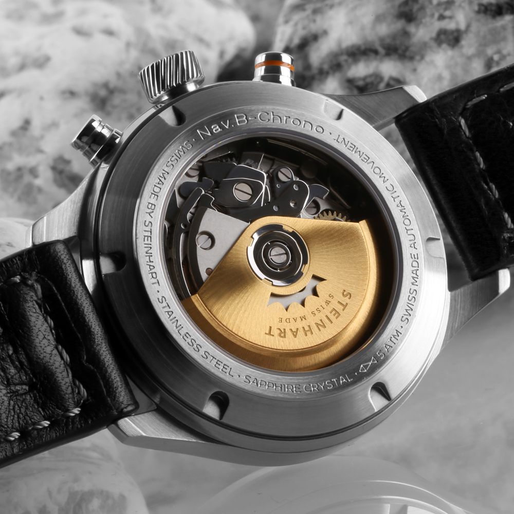 NAV.B-CHRONO 42 SILVER A-TYPE