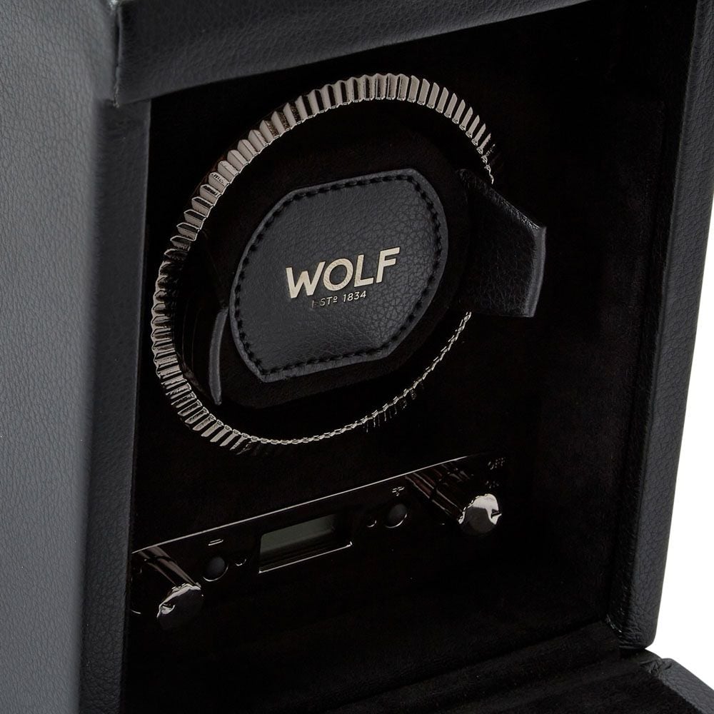 British Racing Black Single Watch Winder