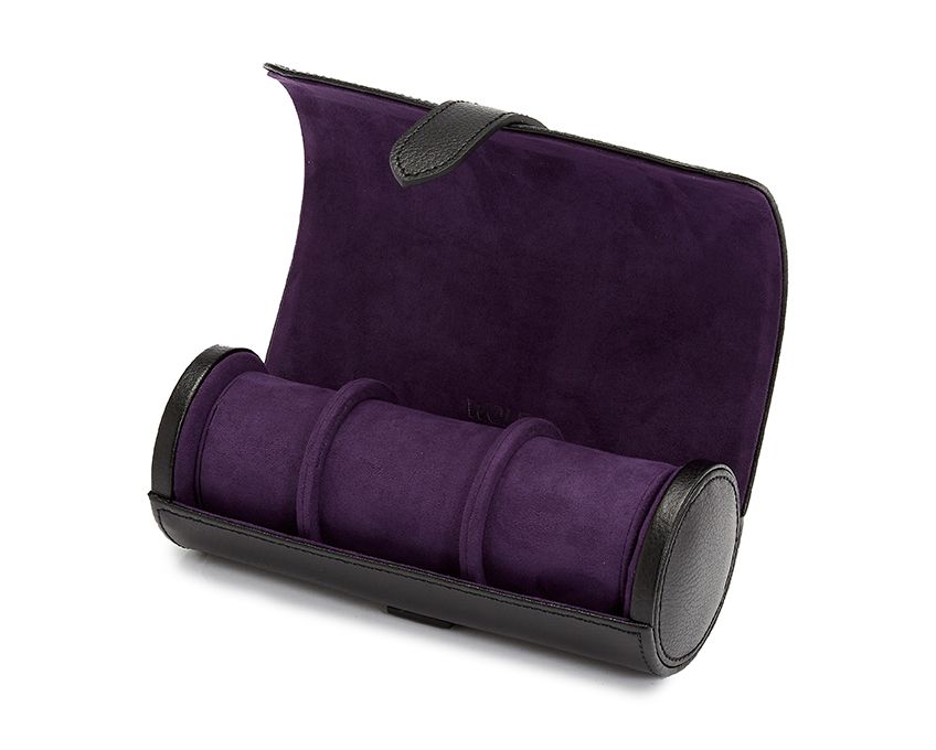 Blake Watch Travel Roll Black Purple