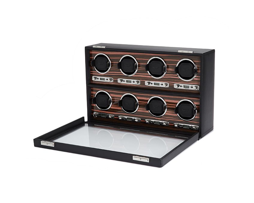 Roadster 8pc Watch Winder With Storage