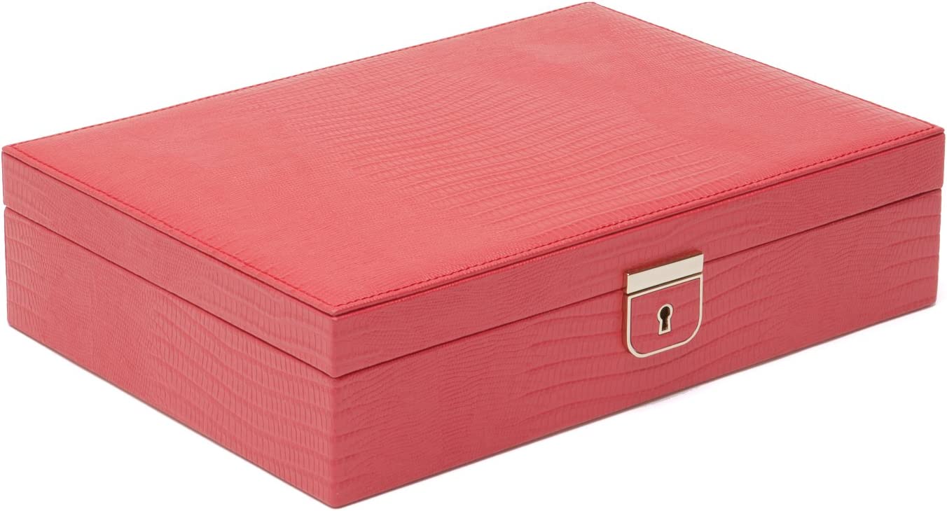 Wolf Palermo Medium Jewellery Box Coral