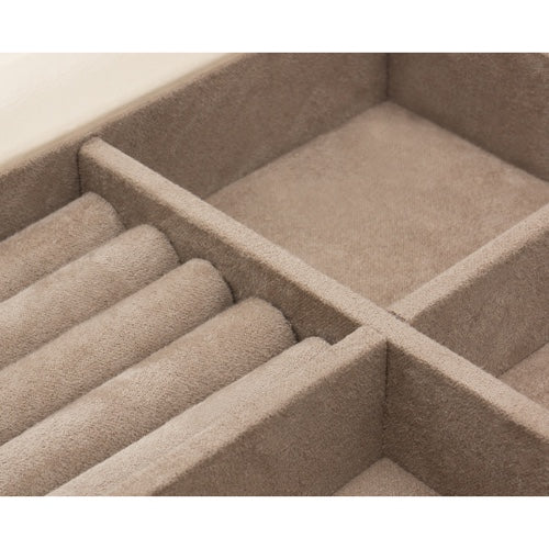 Caroline Medium Jewellery Case Ivory