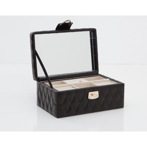 Caroline Small Jewellery Case Black