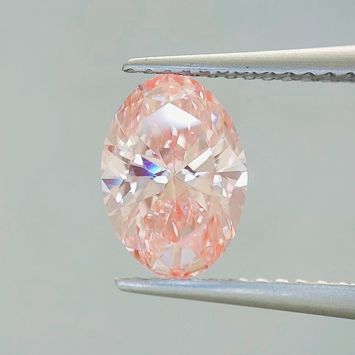FANCY intense Pink Oval 1.80 Carat