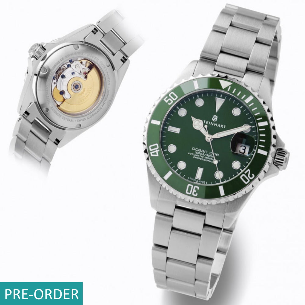 Ocean 39 Double-GREEN Ceramic Premium