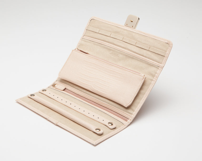 Wolf Palermo Jewellery Roll Blush