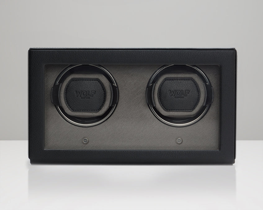 Cub Double Watch Winder With Cover