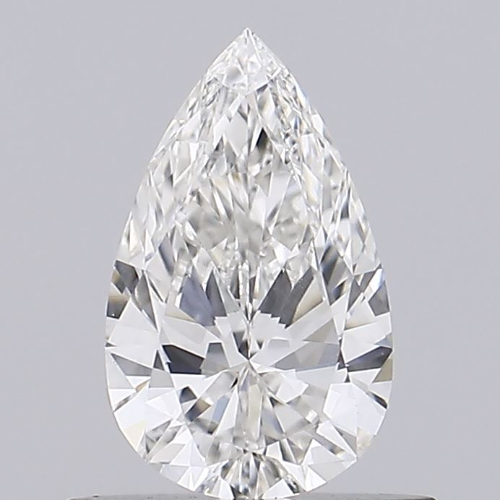 Pear Cut Lab Grown Diamond 0.51 Carat F/VS1