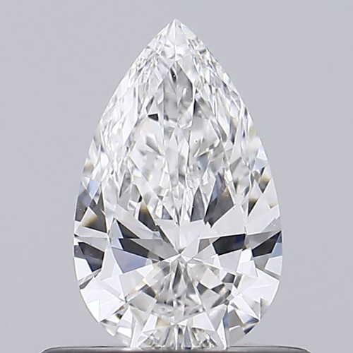 Pear Cut Lab Grown Diamond 0.50 Carat F/VS1