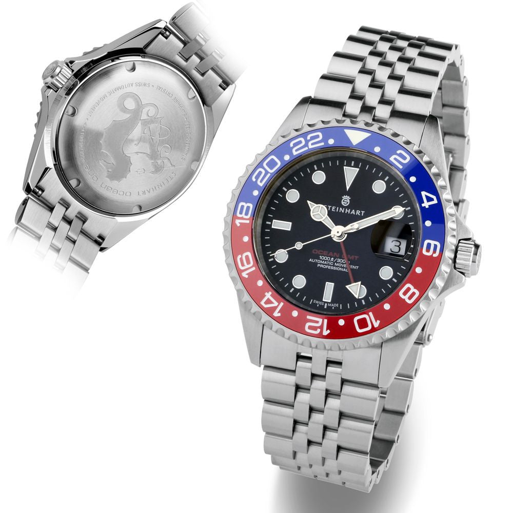 Ocean One GMT BLUE-RED. 2 Ceramic