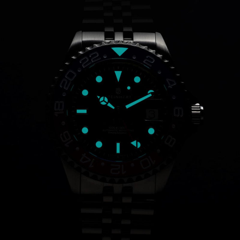 Ocean One GMT BLUE-RED. 2 Ceramic