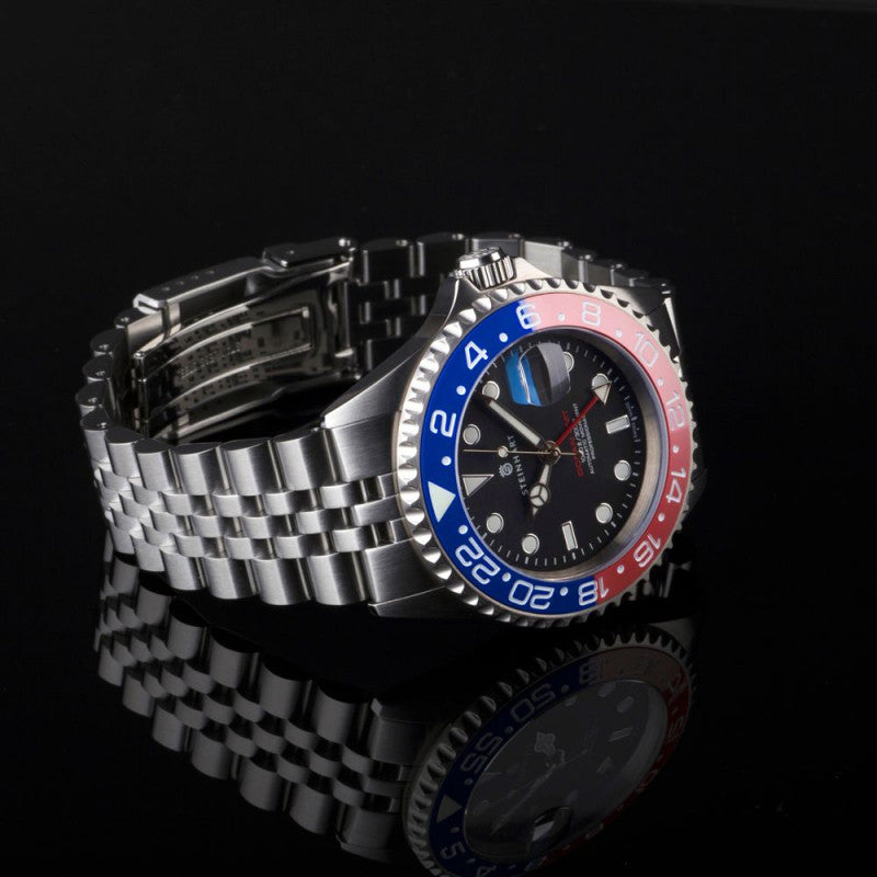 Ocean One GMT BLUE-RED. 2 Ceramic