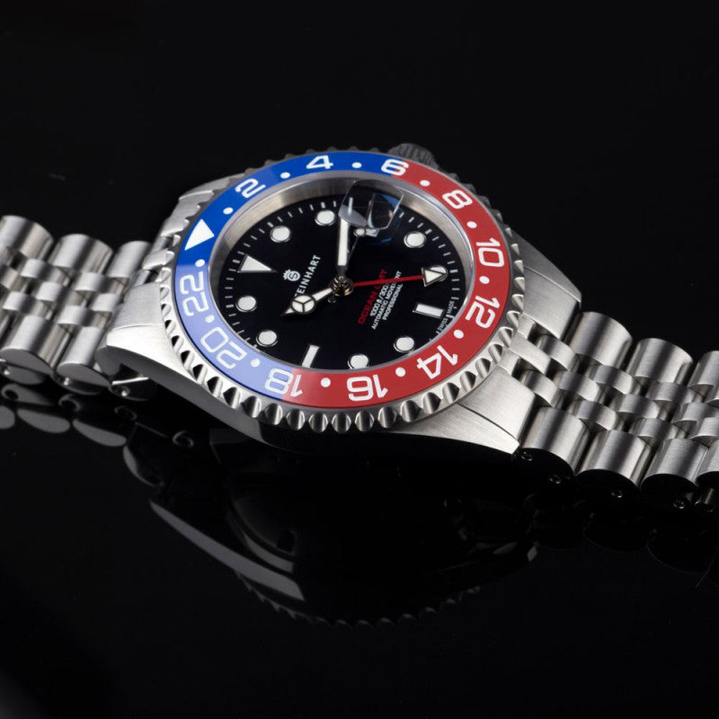 Ocean One GMT BLUE-RED. 2 Ceramic