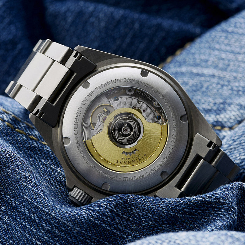 Ocean One Titanium 500 GMT Premium Ceramic