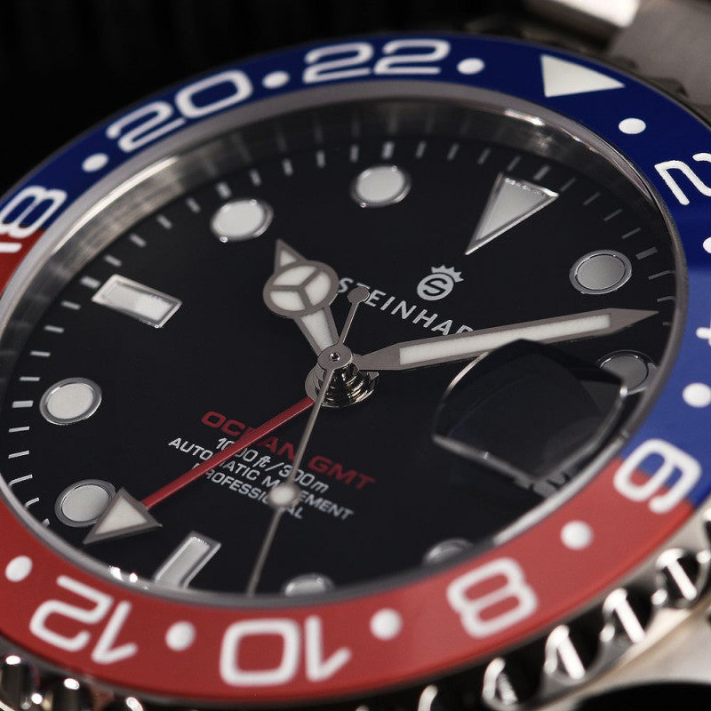 Ocean 39 GMT BLUE-RED Ceramic