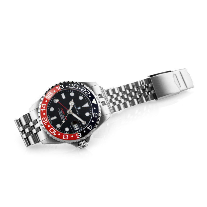 Ocean 39 GMT.2 BLACK-RED Ceramic