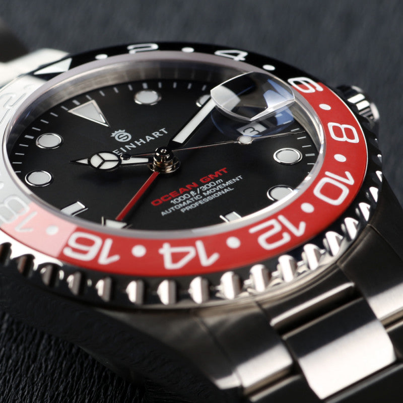 Ocean 39 GMT BLACK-RED Ceramic