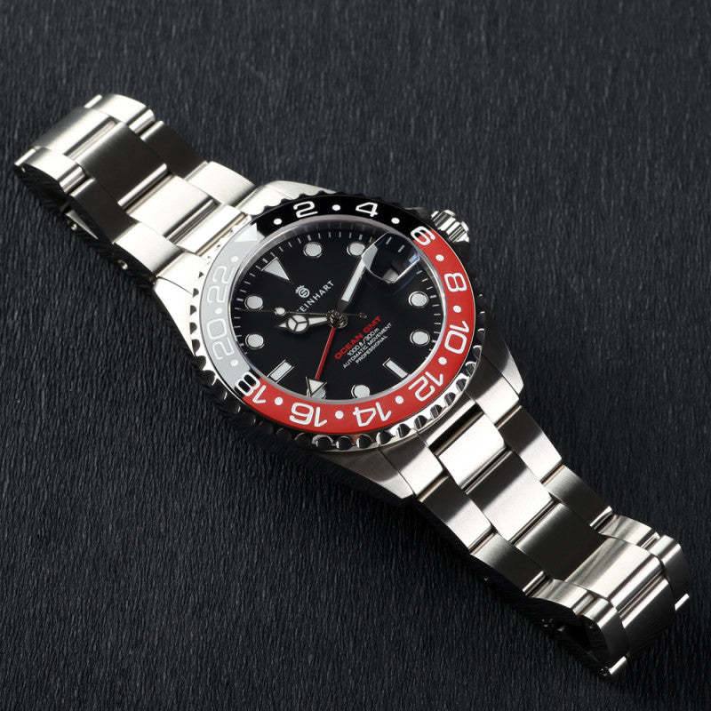 Ocean 39 GMT BLACK-RED Ceramic
