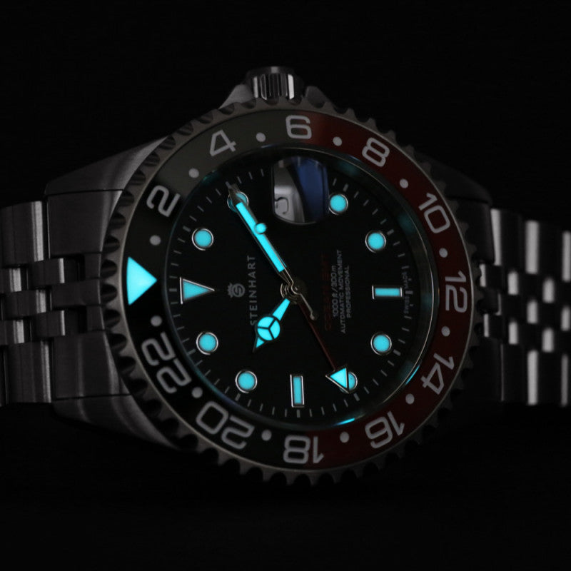 Ocean One GMT BLACK-RED Ceramic