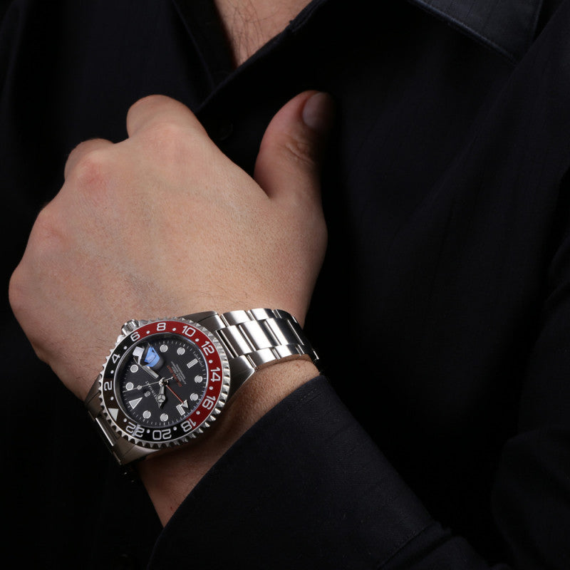 Ocean One GMT BLACK-RED Ceramic