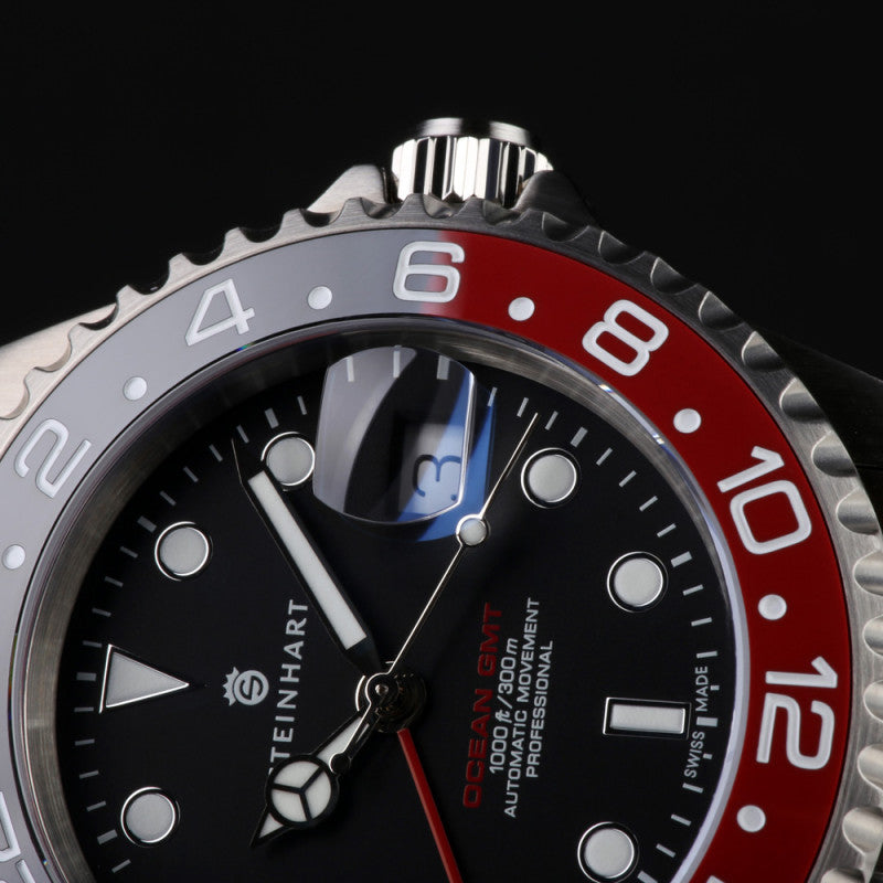 Ocean One GMT BLACK-RED Ceramic