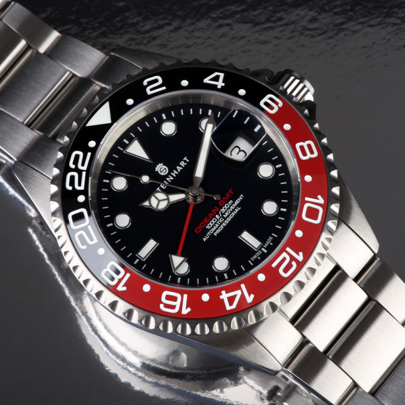 Ocean One GMT BLACK-RED Ceramic