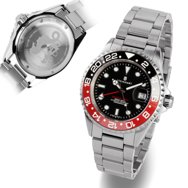 Ocean One GMT BLACK-RED Ceramic