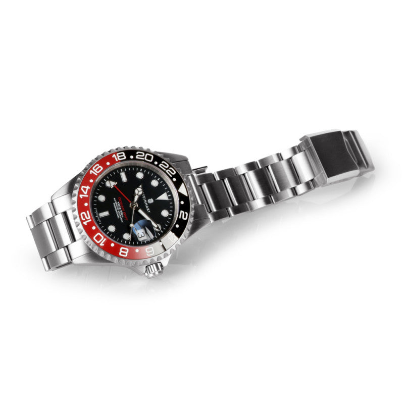 Ocean One GMT BLACK-RED Ceramic
