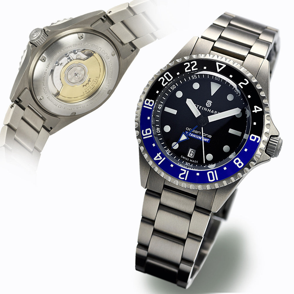 Ocean One Titanium 500 GMT Premium Ceramic