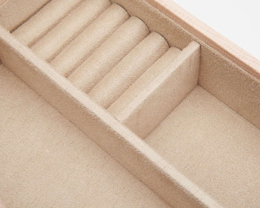 Palermo Travel Jewellery Box Blush