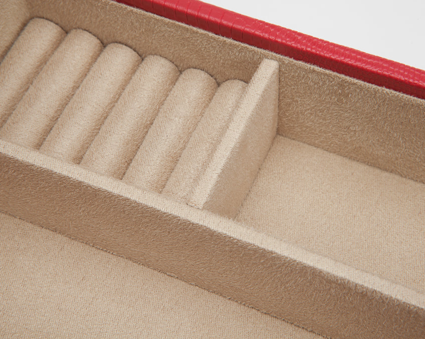 Palermo Travel Jewellery Box Coral