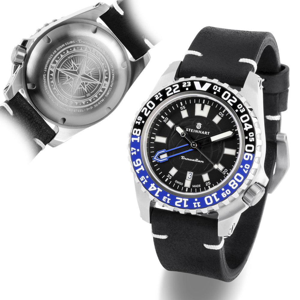 TRAVELLER GMT Blue