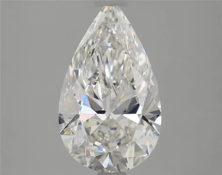 2.46ct Pear Lab Grown Diamond (Colour F, Clarity VS1, Cut EX, IGI Certified)