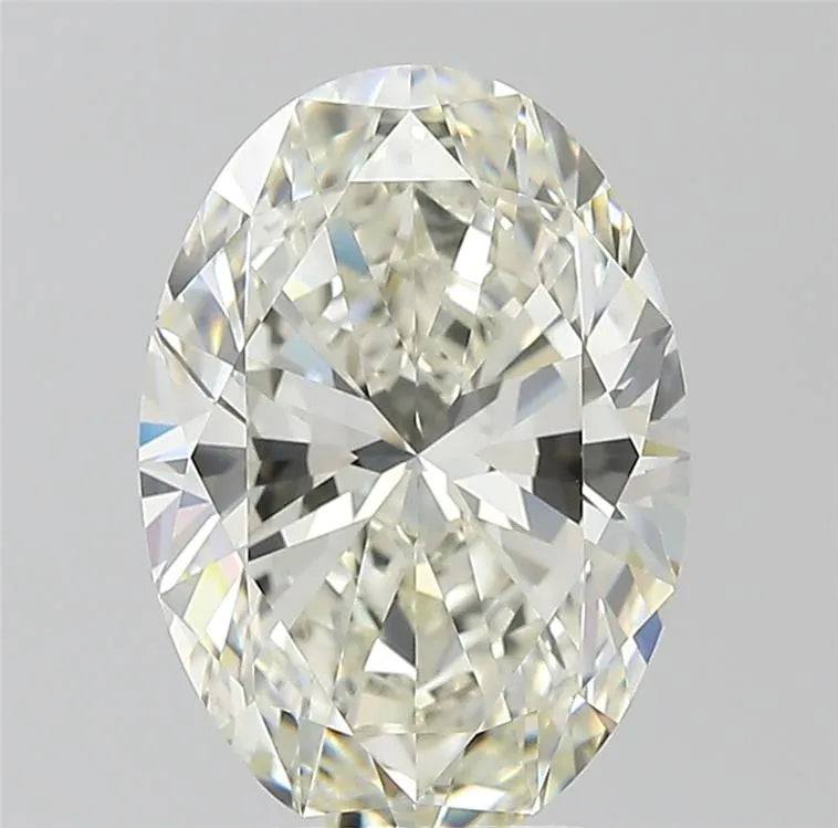 4.01ct Oval Natural Diamond (Colour I, Clarity IF, Cut VG, IGI Certified)