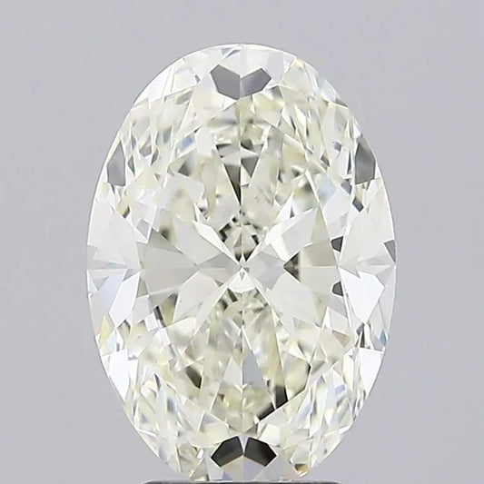 4.02ct Oval Natural Diamond (Colour I, Clarity VVS2, Cut VG, IGI Certified)