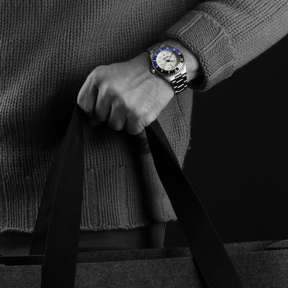 Ocean GMT 42 white dial ceramic