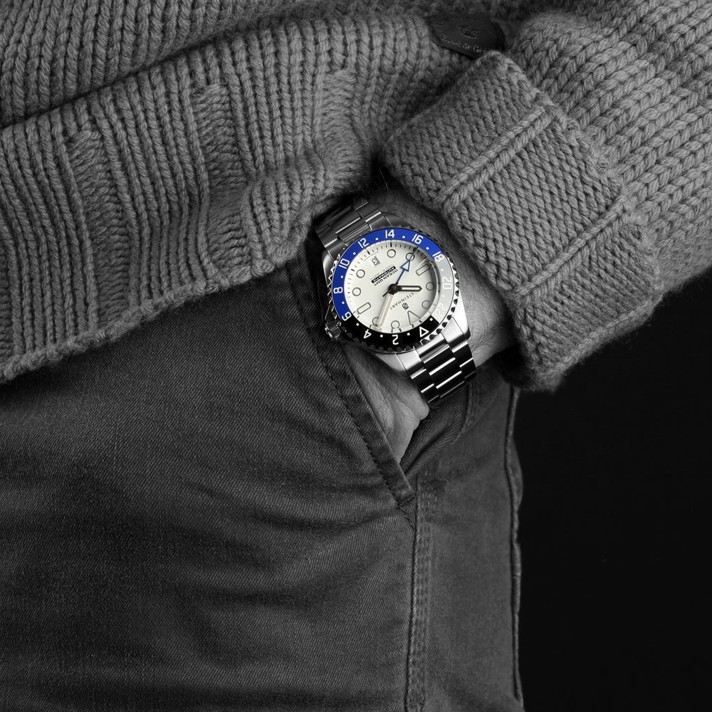 Ocean GMT 42 white dial ceramic