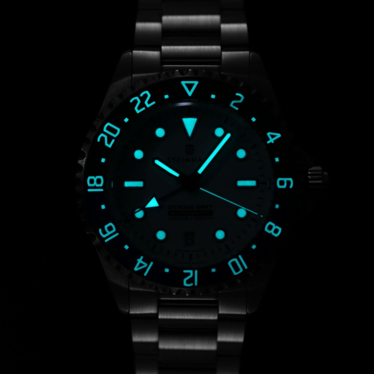 Ocean GMT 42 white dial ceramic