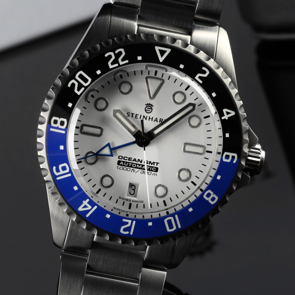 Ocean GMT 42 white dial ceramic