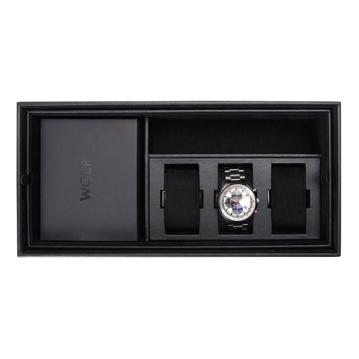 Den 4 Piece Watch Winder Safe Black