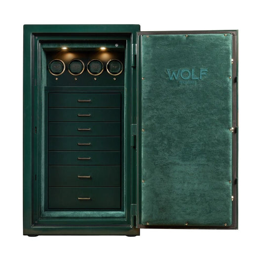 Atlas 4 Piece Winder Safe Green/Gold