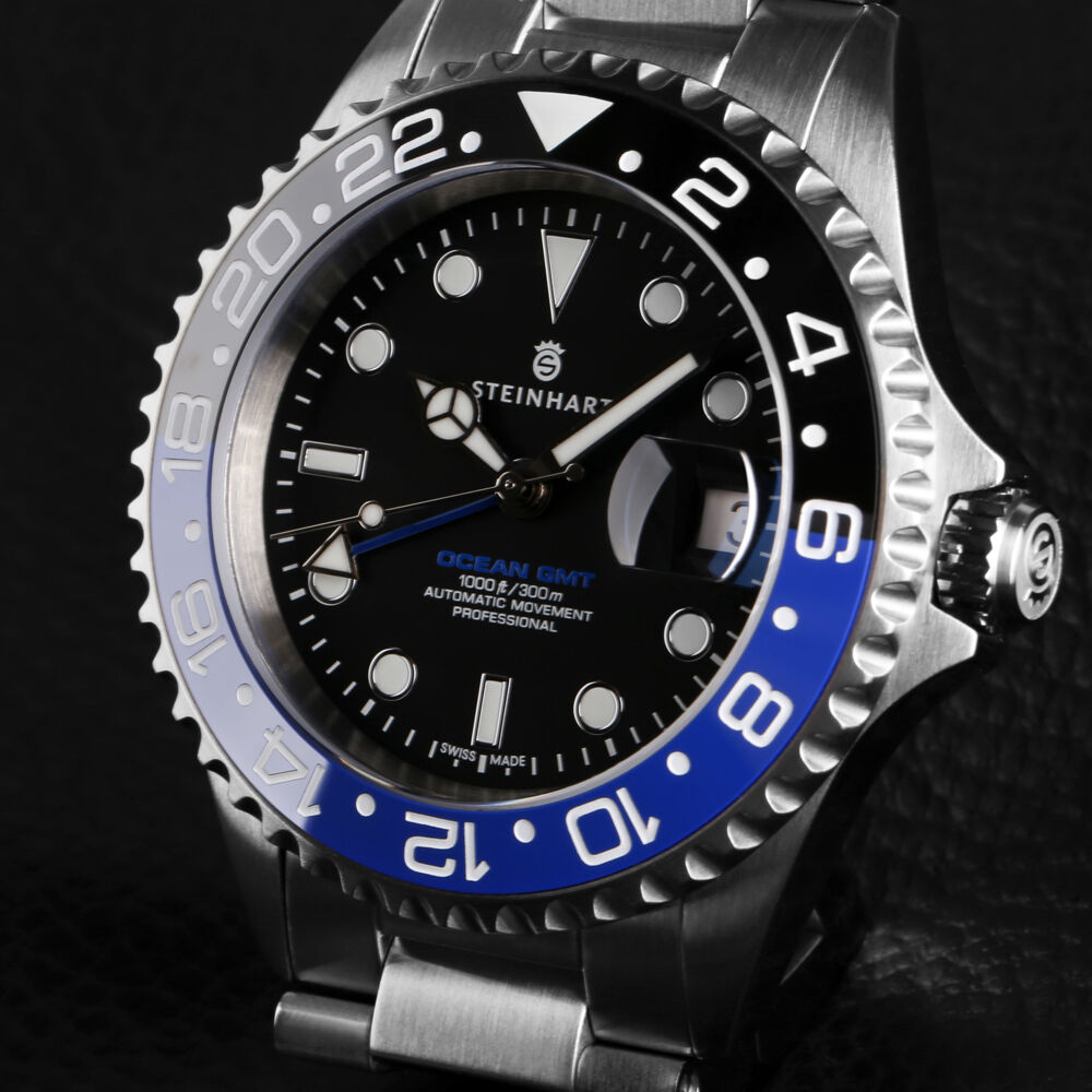 Ocean One 42mm GMT blue/black classic Ceramic