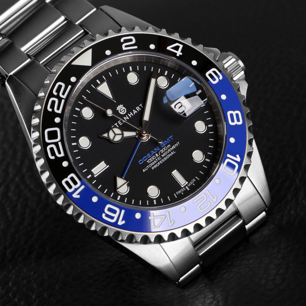 Ocean One 42mm GMT blue/black classic Ceramic