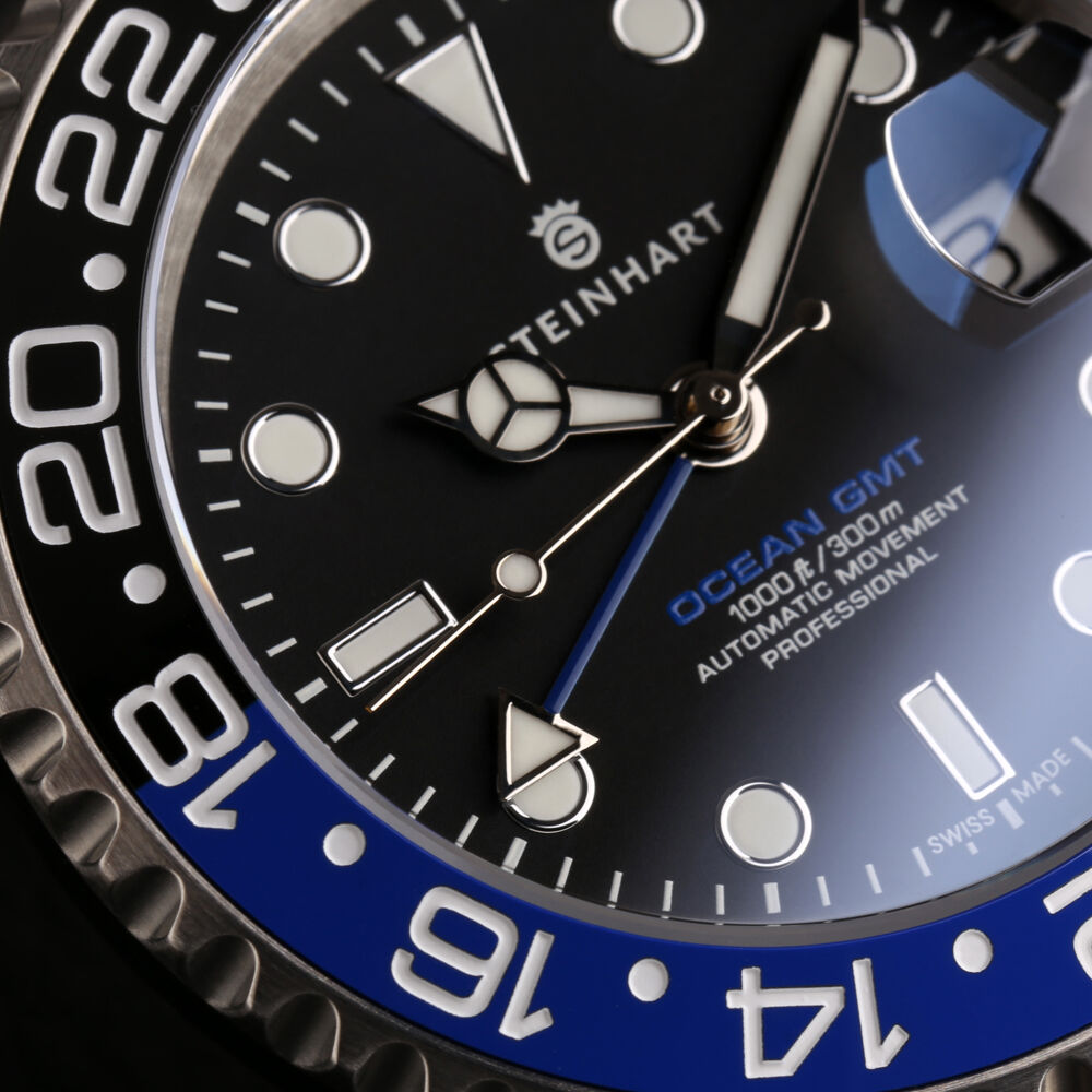 Ocean One 42mm GMT blue/black classic Ceramic