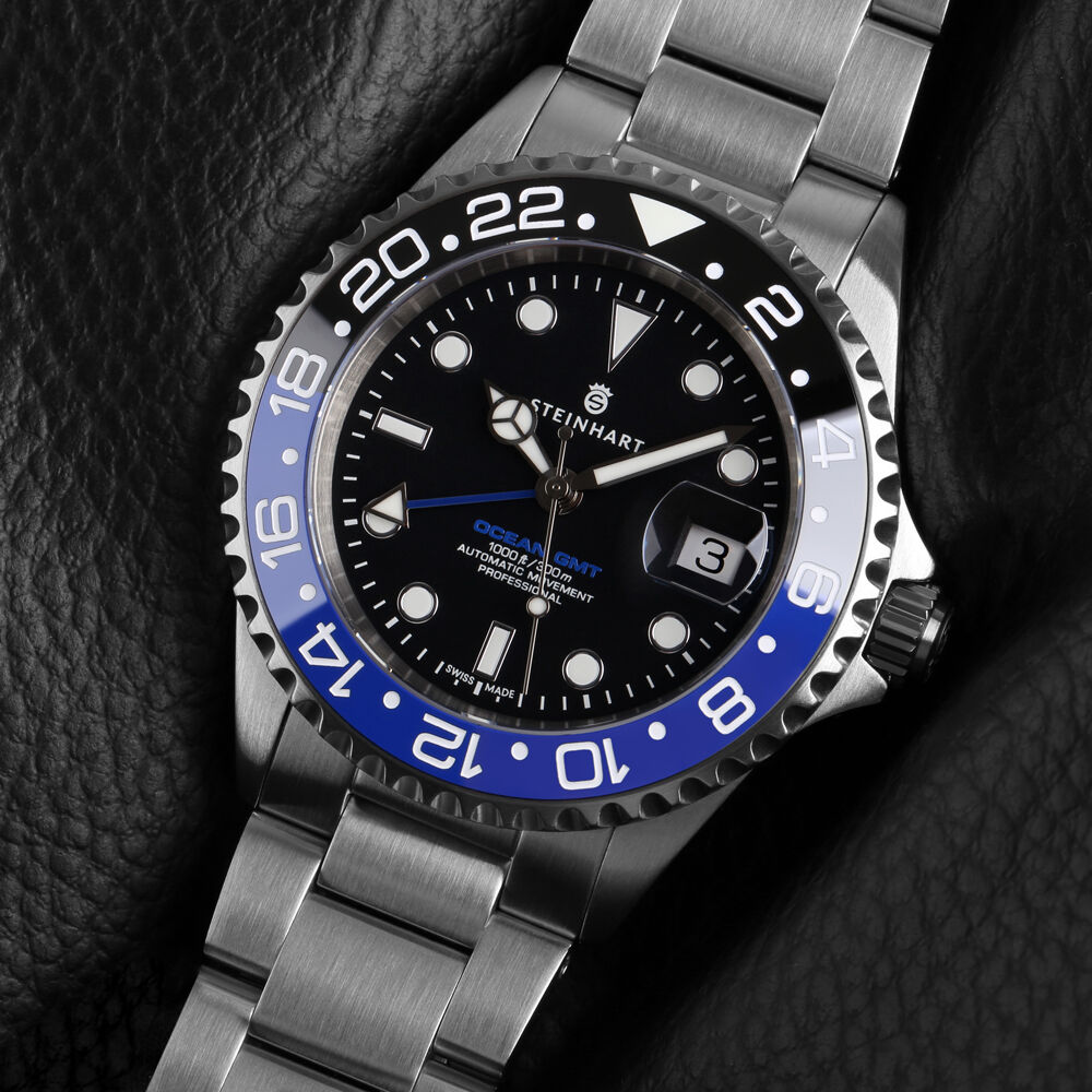 Ocean One 42mm GMT blue/black classic Ceramic