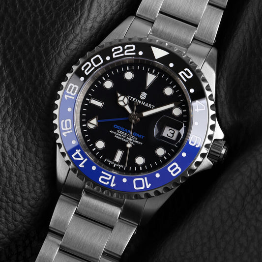Ocean One 42mm GMT blue/black classic Ceramic