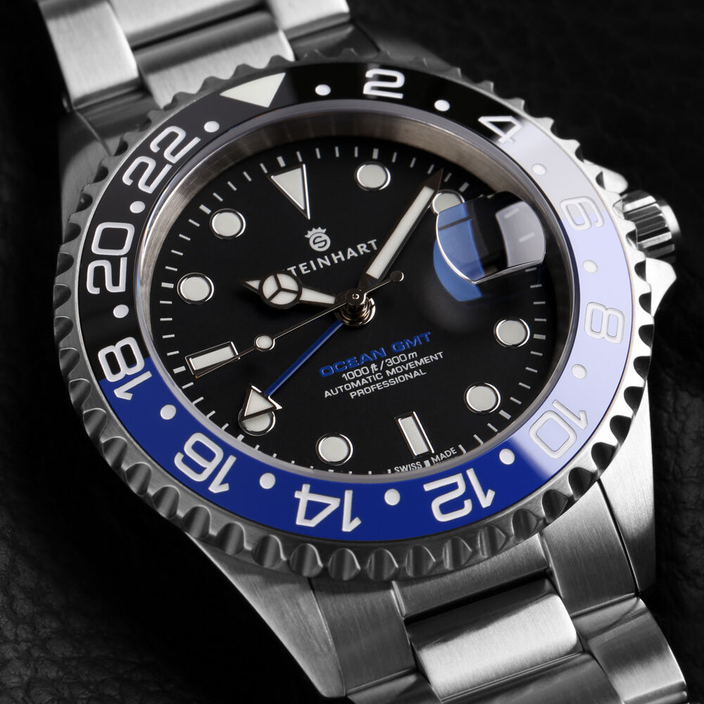 Ocean One 42mm GMT blue/black classic Ceramic